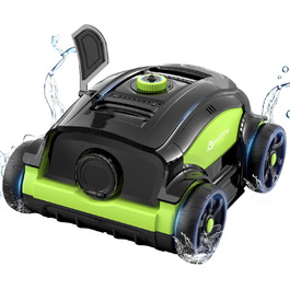Робот-пилосос для басейну WINNY POOL CLEANER WY1103. Бездротовий, акумуляторний, час роботи 120 хв, подвійний мотор, LED-дисплей, фільтр прецизії 180μm, автоматичне паркування, для басейнів до 120 м²