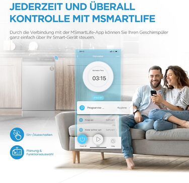 Посудомийна машина Midea SF 3.45N PRO: 9 комплектів, Wi-Fi, Inox, 45 см