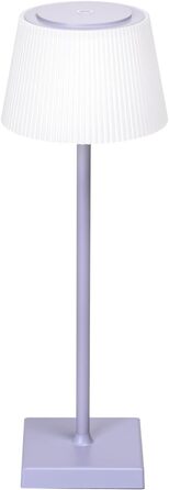 LED лампа Aigostar на акумуляторі, торшери бездротові, торшер з сенсорним керуванням, регулювання яскравості, 3 колірні температури, нічник IP54 вологостійкий для дому та саду, спальня, вітальня, ресторан, сад - (фіолетовий)