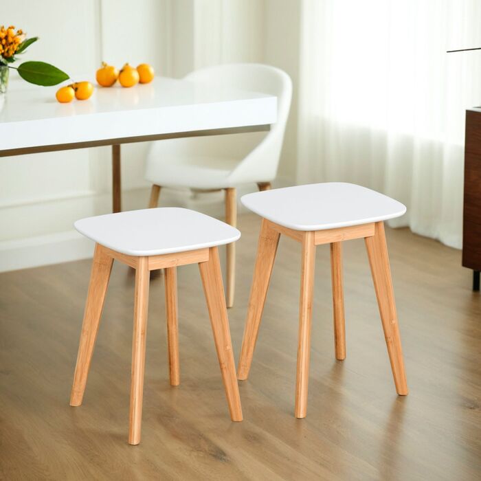 Двомісний набір табуреток Relaxdays для обідньої зони