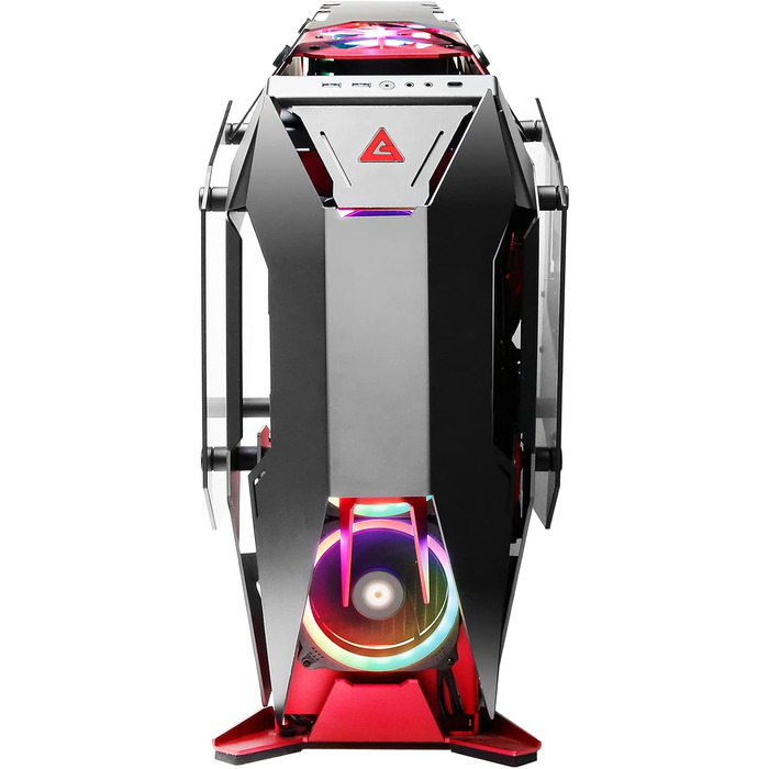 Ігровий корпус Antec Torque Midi-Tower чорний/червоний, алюмінієвий, підтримка ATX/EATX/ITX/Micro ATX