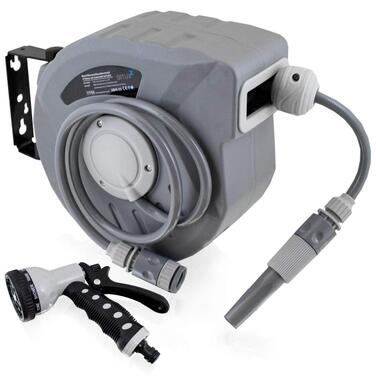 Автоматичний водяний шланг на котушці Bituxx (10 м) з пістолетом для поливу