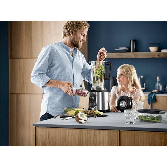 Високопродуктивний блендер WMF Kult Pro 1.600 Вт з 6 автопрограмами, 1.8л, подрібнення льоду та функцією інтервального режиму