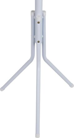 Вішалка для одягу Mind Reader Alloy Collection з 8 гачками, металева, біла, 14.75' x 16.5' x 69'