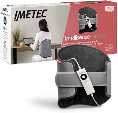 Грелка для шиї та плечей Imetec Intellisense: 5 температур, електрозахист, швидко гріється, для шиї та спини
