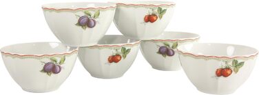 Набір посуду Комбінований набір 30 предметів (Мюслі чаші 6 предметів), 17032, серія Flora Orchard