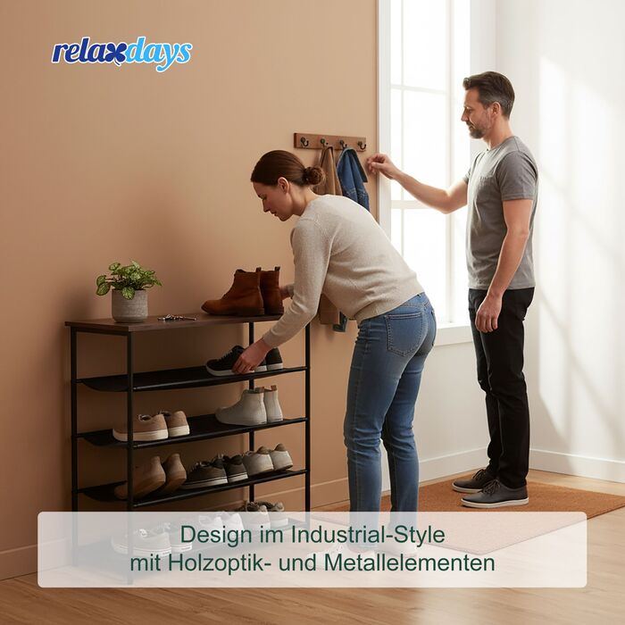 Сумка для взуття Relaxdays з полицею