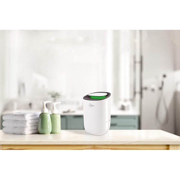 SUNTEC DrySlim 300 point: Електричний осушувач повітря для дому - 20 л/день, 63 м2, 3-в-1 (осушувач, очищувач, сушарка)