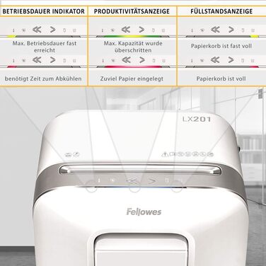 Шредер Fellowes Microcut P5: знищення 2000+ частинок/A4, 10 листів, Powershred 10M, для офісу/дому, 19л контейнер, захист від несанкціонованого доступу