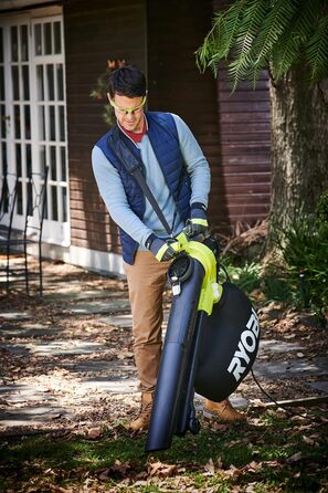 Електричний листозбирач/подрібнювач RYOBI RBV3000CESV, 3000 Вт