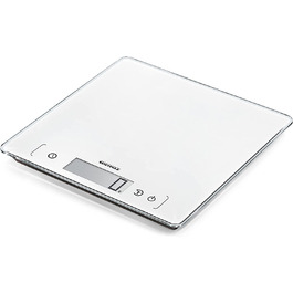 Цифрові кухонні ваги, срібні, вагою до 10 кг (з точністю до 1 г), Побутові ваги з сенсорним сенсором, електронні ваги з інклюзією. Акумулятори надтонкої конструкції (400)