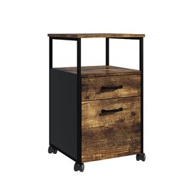 Ящик на колесах Relaxdays з двома шухлядами