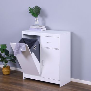 Шафа для білизни Relaxdays з містким мішком для білизни (48 л)