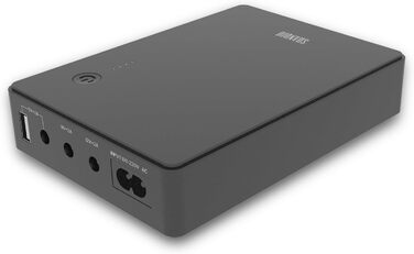 ДБЖ Shanqiu Mini UPS для маршрутизатора, модему, камери з USB/DC 5В 9В 12В 2А (37Втгод)