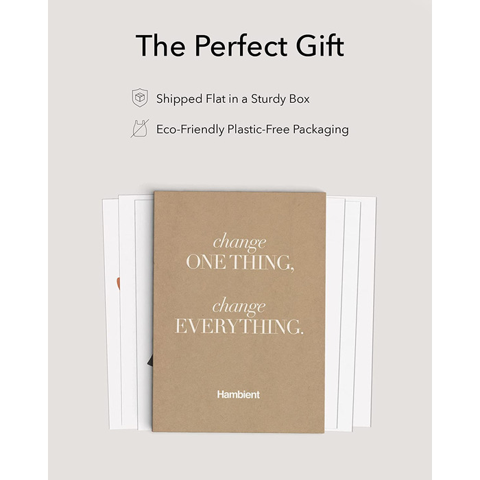 Набір з 6 постерів для дитячої кімнати Hambient: декор для хлопчика та дівчинки, принти для дитячої, декоративні картинки