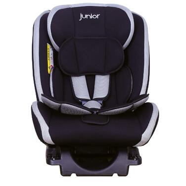 Дитяче автокрісло PETEX Supreme Plus - Група 0 1 2 3 згідно ECE R44/04 - Isofix сірий