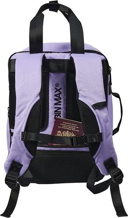 Рюкзак Cabin Max Memphis 20L Unisex Backpack - 40x20x25 см Сумка для ручної поклажі з інтегрованим пакувальним кубом. Ідеальна сумка-рюкзак для ручної поклажі Ryanair (40 x 30 x 20 см, лавандовий)