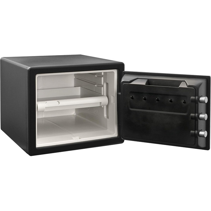 Master Lock Сейф вогнестійкий та водонепроникний з кодовим замком, потрійний захист - політ, вогонь та повінь, електронна комбінація, 33.6L, 45.3 x 41.5 x 49.1 см (22L)