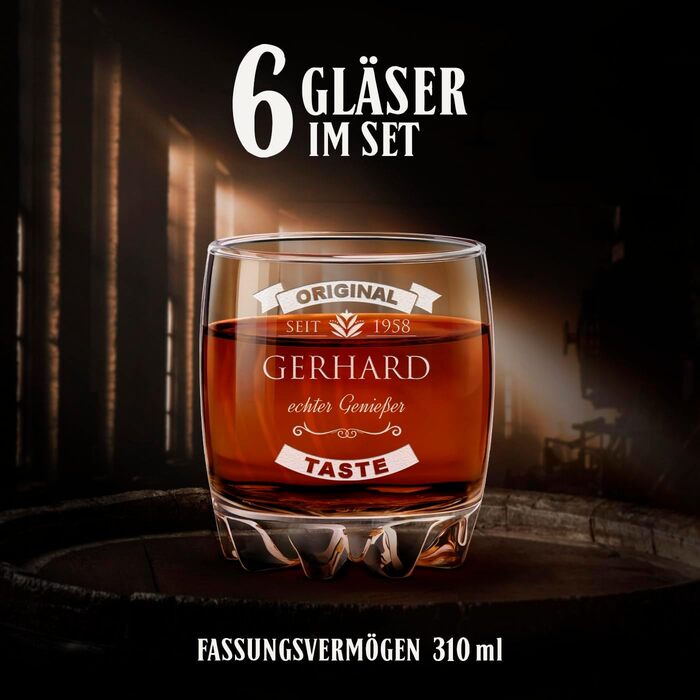 Віскі-карафа Maverton з гравіюванням 