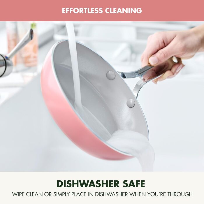 Набір сковорідок GreenPan Nova 20.3 та 25.4 см, тефлонове покриття, кераміка, 2 шт.