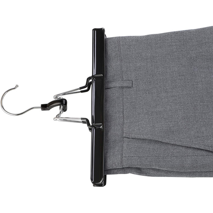 Вішалки для брюк SONGMICS  10 шт 26х15,2 см металеві чорні