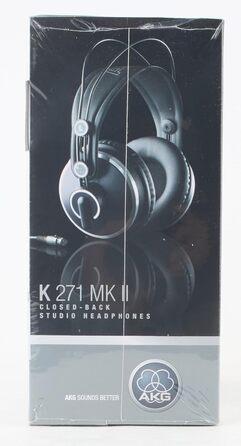 Напіввідкриті накладні навушники AKG K240 STUDIO (K271 закриті, одинарні)