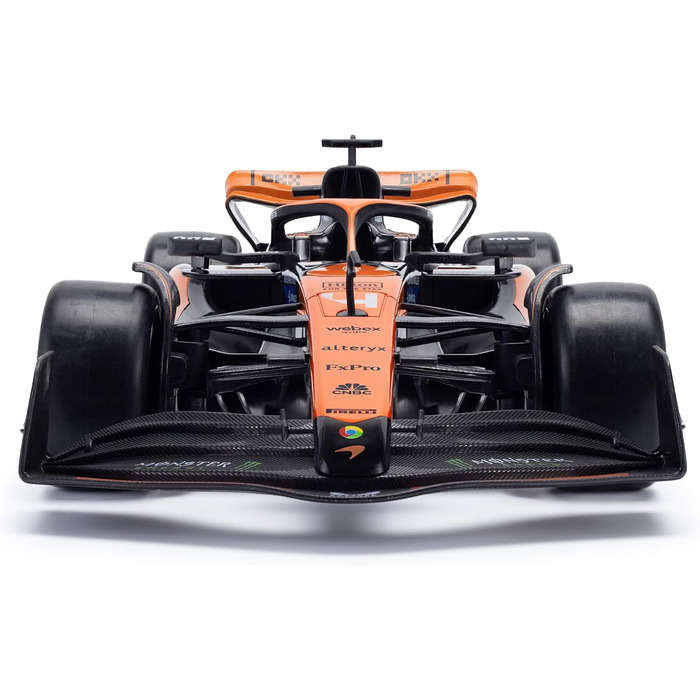 Модель Ferrari F1 F1-75 RC (1:18) - Автомобіль на радіокеруванні Формула 1 2022 (Leclerc/Sainz) + McLaren MCL38 (1:14)