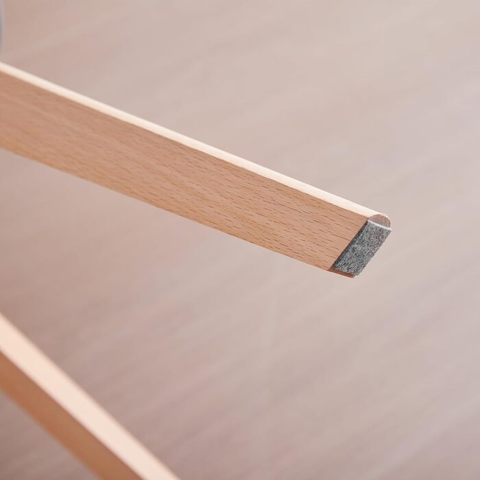 Набір обідніх стільців 6 шт., масивні дерев'яні ніжки, знімні подушки, кухонні стільці, сучасний дизайн (сірий)