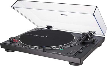 Програвач вінілу Audio-Technica LP120XUSBBK з прямим приводом, аналоговий та USB, чорний