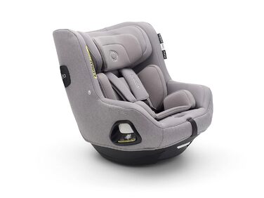 Автокрісло Bugaboo Owl by Nuna Isofix від народження до 4 років, 0-18 кг. Поворот на 360 градусів, група 0/1, максимальний комфорт і безпека, посилена оболонка та захист від бічних ударів, чорний (сірий)