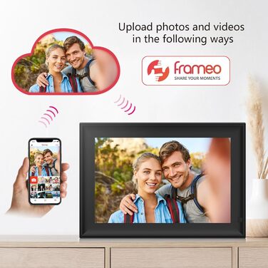 Цифровий фоторамка з Wi-Fi, 10.1 дюйма, сенсорний екран, 32GB, Frameo