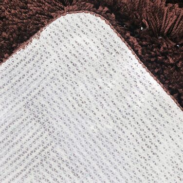 Комплект килимків для ванної кімнати Jianyana: 3 шт. (мікрофібра, антиковзаючі, м'які, з малюнком смужок кави)