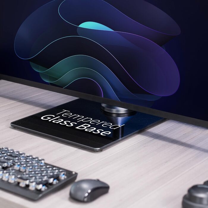 Підставка для монітора VIVO STAND-V202L на 2 екрани, вертикальна, для широких моніторів, регульована, до 49