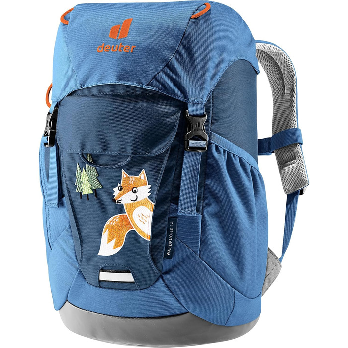 Дитячий рюкзак deuter Unisex Kids Forest Fox 14 л (1 упаковка) синій (морська хвиля) 14 довгих одномісних