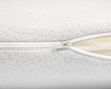 Ортопедична подушка для підтримки шиї Sleeptime-подушка для голови з еластичною гелевою піни з ефектом пам'яті (70x40 см - Висота 12 см (алое віра)), що врівноважує тиск, з чохлом.