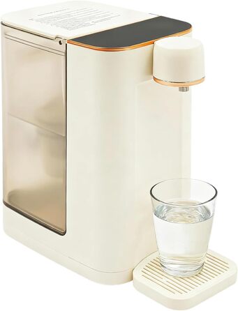 Диспенсер гарячої води з LED дисплеєм та фільтром, 2000 Вт, 3л, для дому, школи, офісу