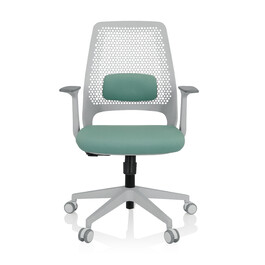 Офісне крісло PARFERIO W з тканини м'ятно-зеленого кольору hjh OFFICE