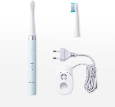 Зубна щітка електрична Panasonic EW-DM81-K503 з вібрацією, 2 режими чищення, зелена. З додатковою насадкою
