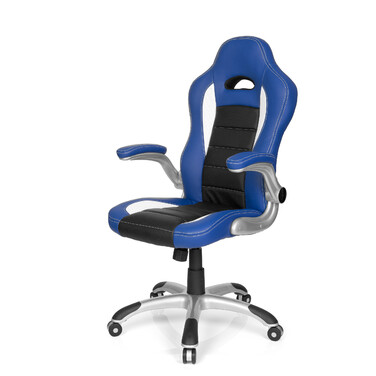 Ігрове крісло / Офісне крісло GAME SPORT синій / чорний hjh OFFICE