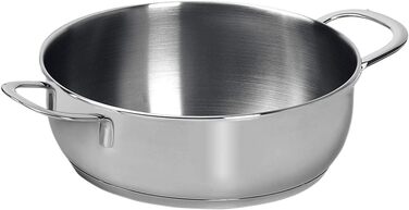 Набір каструль Lagostina Euforia 11 предметів з нержавіючої сталі 18/10, для всіх типів плит, з кришками, Lagoseal-Plus дно