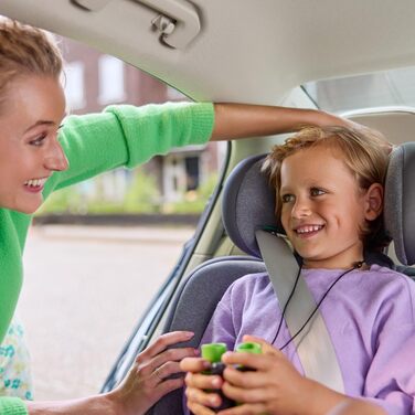 Автокрісло Bebeconfort Mitwachsender Kindersitz 9-36 кг, 15 міс. - 12 років, 76-150 см, збоку захист, 11 положень підголівника, інтегровані підлокітники, EverFix i-Size, R129