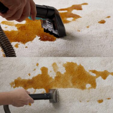 Вашорка для килимів та м'яких меблів - Fleckenreiniger 650W, 1.4L, сірий/блакитний