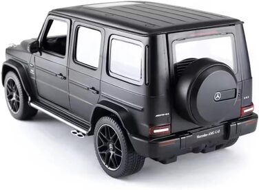 Модель автомобіля Mercedes-Benz G63 AMG на радіокеруванні 1:24, чорний – офіційна ліцензія, амортизатори, для дому та вулиці
