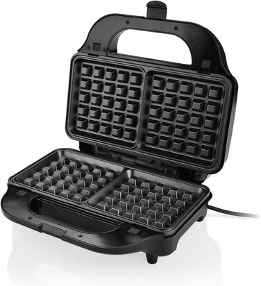 Sandwichmaker ETA Sorento Plus 6-в-1: Вафельниця, гриль, сендвічниця, антипригарне покриття, 900 Вт