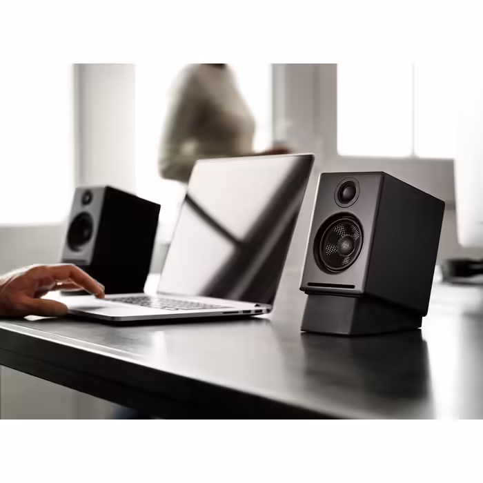 Акустична система Audioengine A2 Plus Bluetooth 60 Вт для комп'ютера та геймінгу, чорна