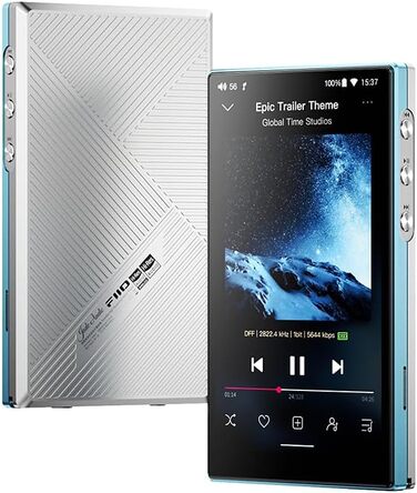 Портативний Hi-Res музичний плеєр JadeAudio / FiiO JM21 Android 13, Snapdragon 680, Bluetooth, Wi-Fi, USB DAC, 12.5 годин, небесно-блакитний