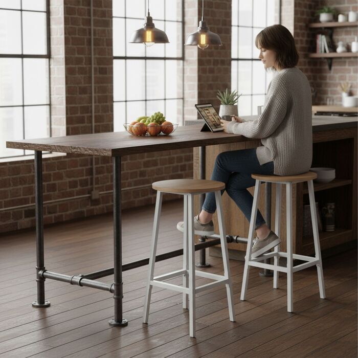 Набір з двох барних стільців Relaxdays