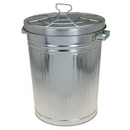 Картонна кошик для сміття ємністю 55 л, з кришкою, зольне відро для сміття, цинкове металеве відро для сміття, максі-тонна, відро для сміття для кухні, відро для сміття, кухонний сміттєвий бак, сміттєвий бак для кухні, сміттєвий бак для кухні, сміттєзбірник, сміттєвий бак для сміття
