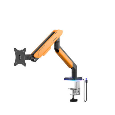 Настільне кріплення для монітора Anda Seat Stealth Pro II RGB 17’’-42’’ Orange