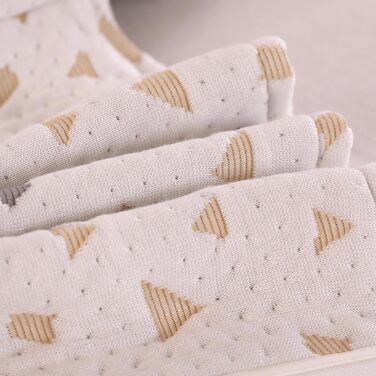 Подушка для вагітних GKXLH для підтримки спини, стегон та ніг, м'яка анатомічна подушка для сну з регульованим подвійним клином та знімним чохлом, сірі в горошок, великий розмір